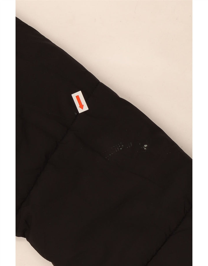 Topshop Chaqueta Acolchada Extragrande con Capucha para Mujer Petite UK 8 Small Negro
