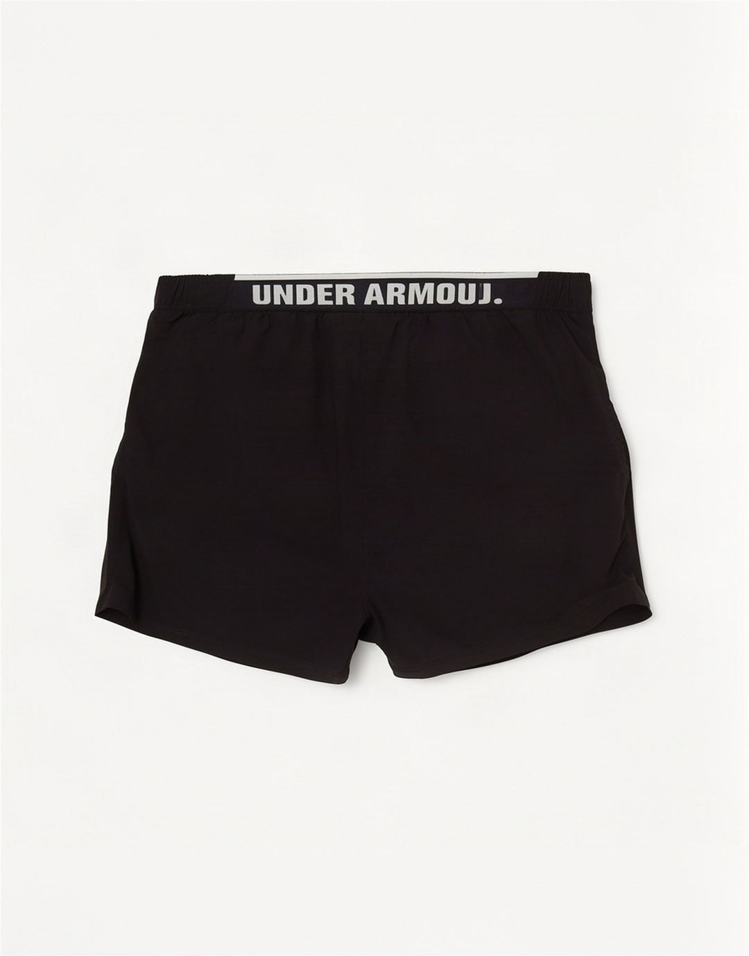 Under Armour Shorts deportivos con gráficos para hombre, color negro mediano