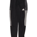 Adidas Mujer Aeroready Chándal Pantalones UK 8 Pequeño Poliéster Negro