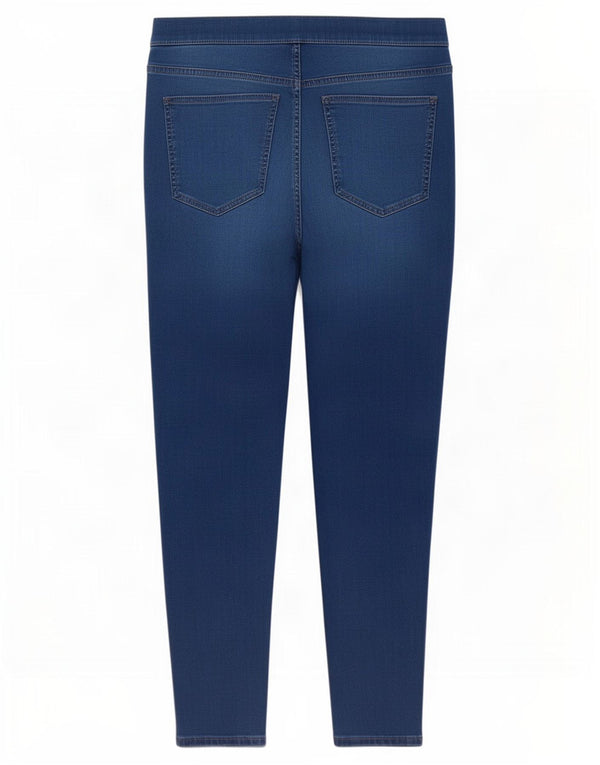 Marks & Spencer Vaqueros Jegging para Mujer UK 18 XL W36 L28 Algodón Azul