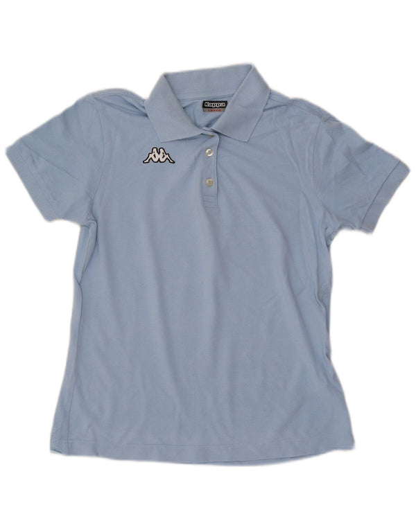 Kappa Polo para mujer UK 44 Grande Algodón azul