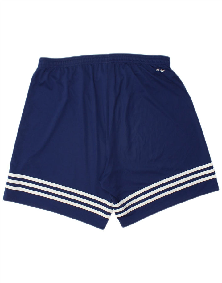 Adidas Mens Climalite Sport Shorts Grande Azul Marino Poliéster