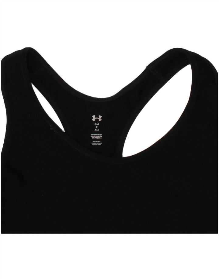 Under Armour Mujer Graphic Sport Bra Top Pequeño Negro Poliéster Deportes