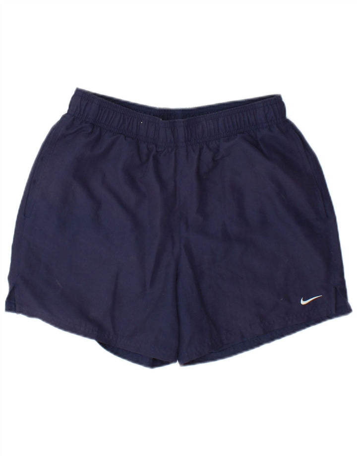 Nike - Pantalones cortos deportivos para hombre, talla pequeña, azul marino