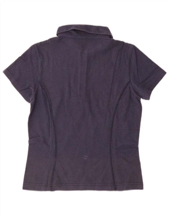 Helly Hansen Polo para mujer UK 10 Small Azul marino Algodón