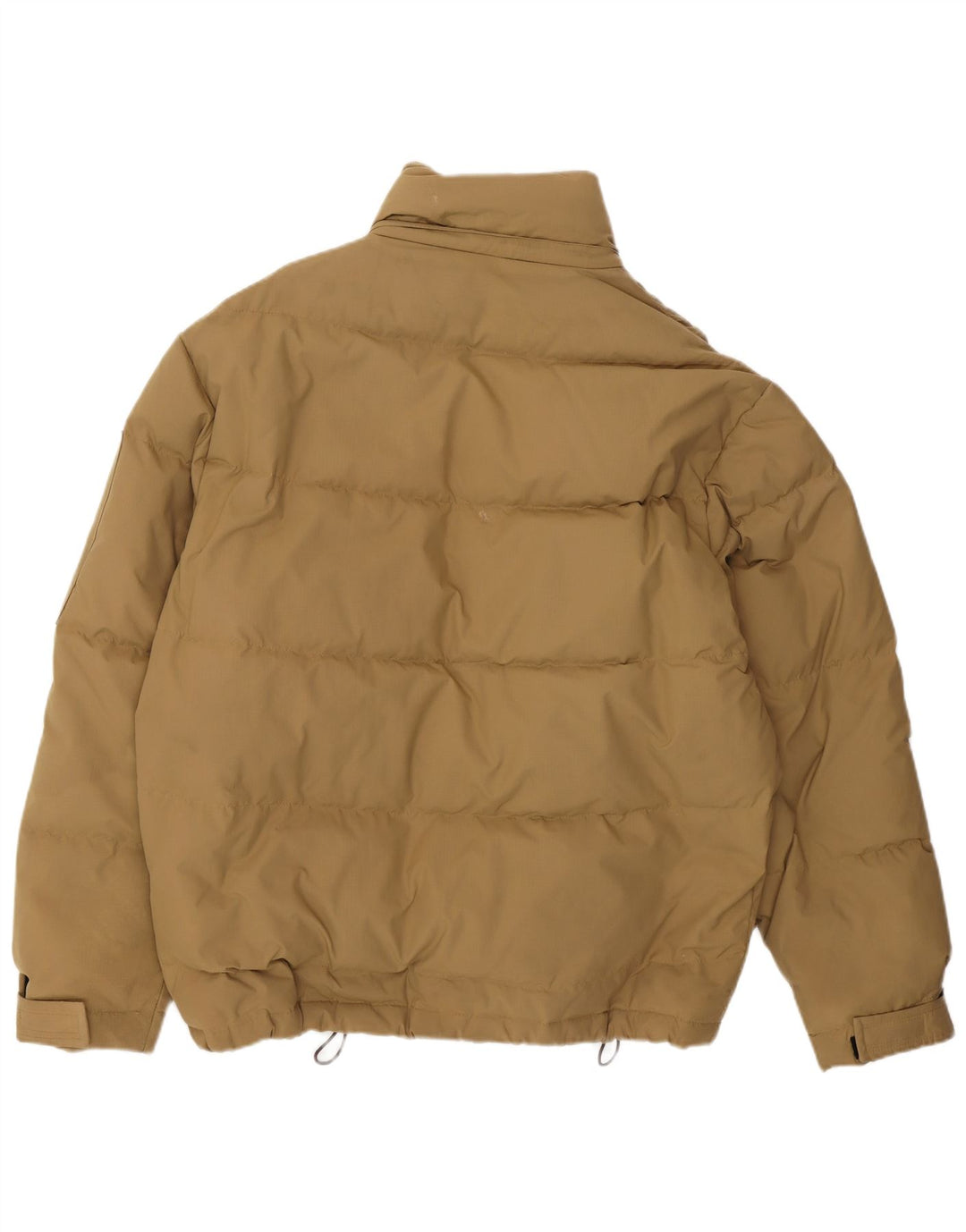 Esprit Chaqueta acolchada holgada para hombre UK 36 Small Beige Nylon