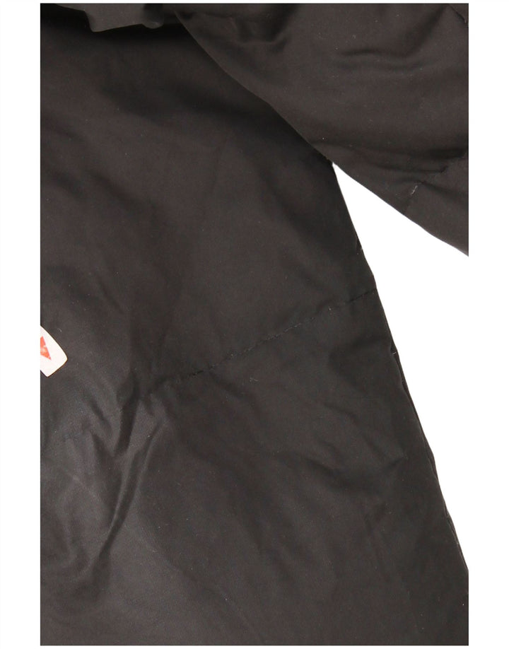 TIMBERLAND Chaqueta acolchada con capucha para hombre UK 38 Mediana Negro Poliéster