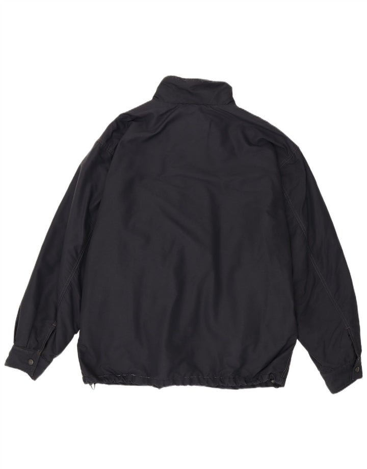 Think Pink Chaqueta cortavientos bomber para hombre UK 42 XL Azul marino