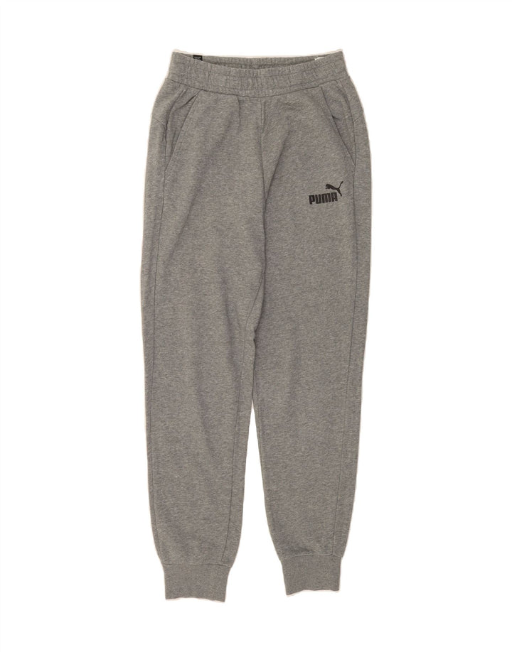 PUMA Mens Tracksuit Trousers Joggers Small  Grey Cotton Vintage Puma and Second-Hand Puma from Messina Hembry 