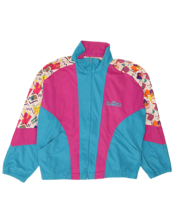 Bailo Hombre Chándal Top Chaqueta IT 50 Medium Multicolor Retro