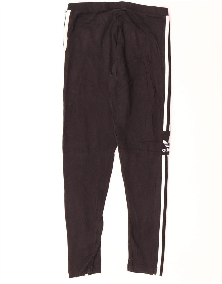 Adidas Leggings para mujer Reino Unido 12 Mediano Negro Algodón