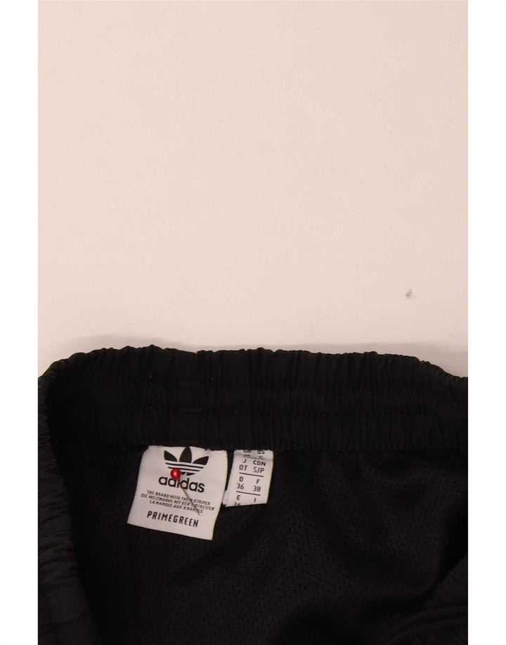 Adidas Pantalones cortos deportivos para mujer UK 10 Small Black Poliéster