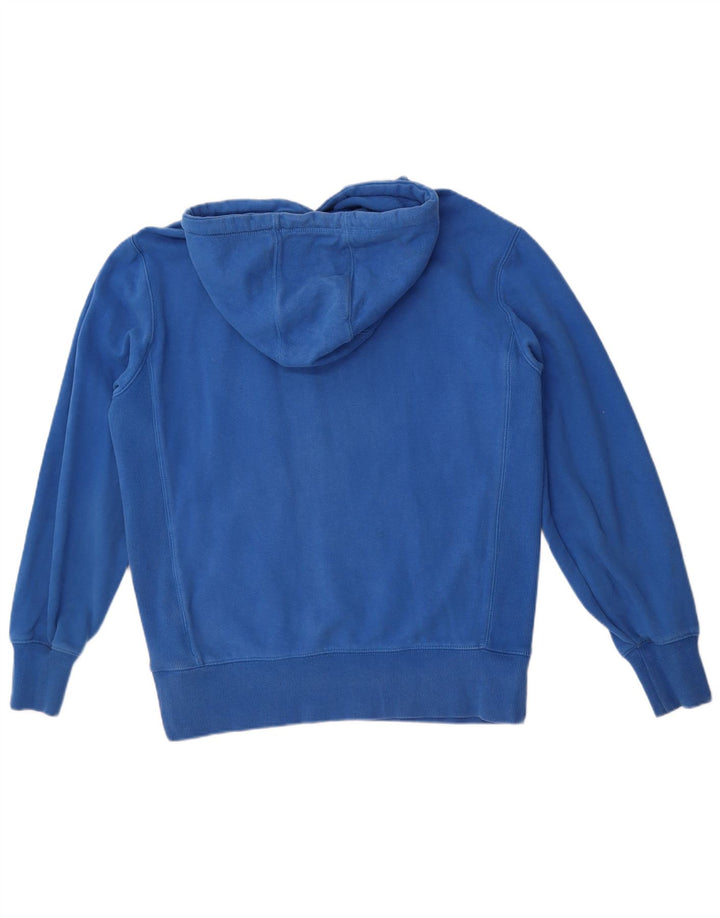 Superdry Hombre Sudadera Con Capucha Jersey De Algodón Azul Medio