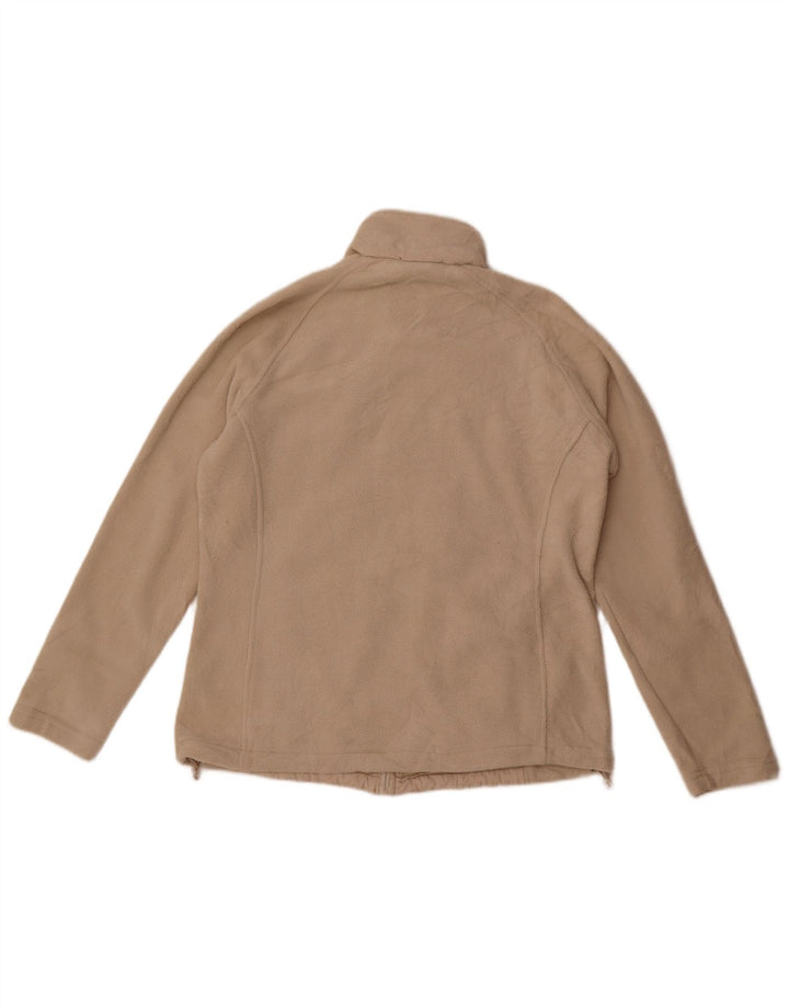 New Balance Chaqueta polar para mujer UK 46 Grande Poliéster beige
