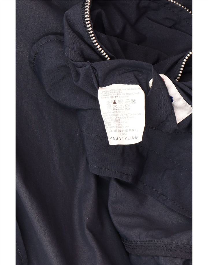 Chaqueta bomber para hombre Gas UK 40 Large Poliamida azul marino