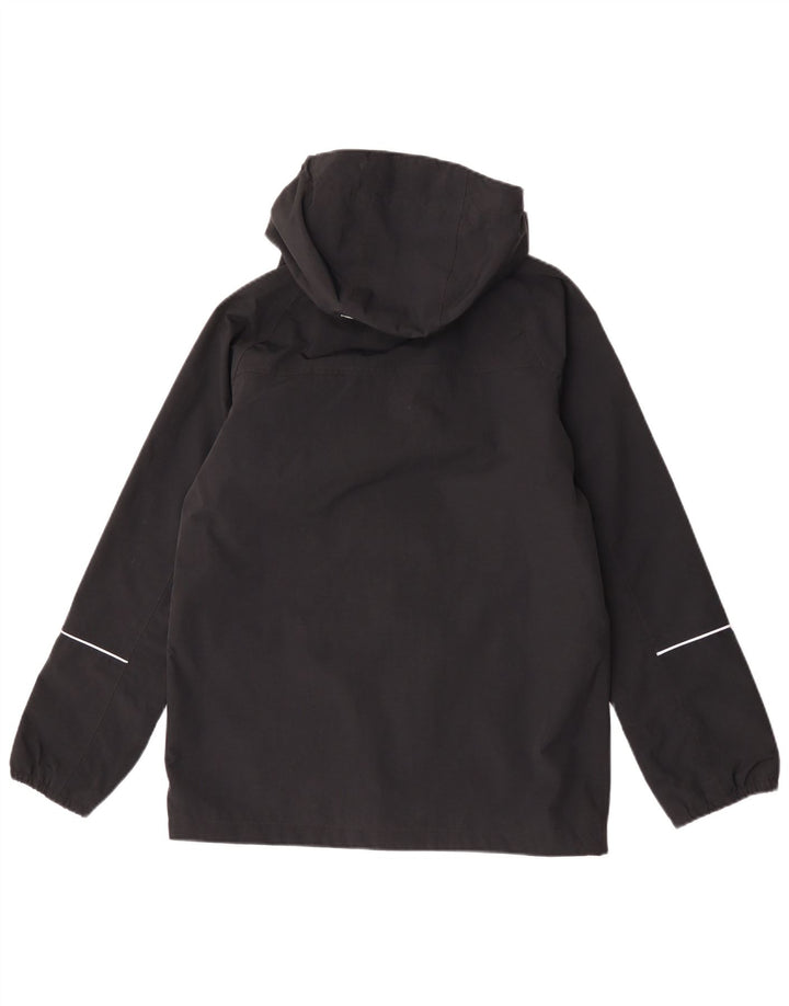 Berghaus Chubasquero con capucha para niños 12-13 años negro poliamida