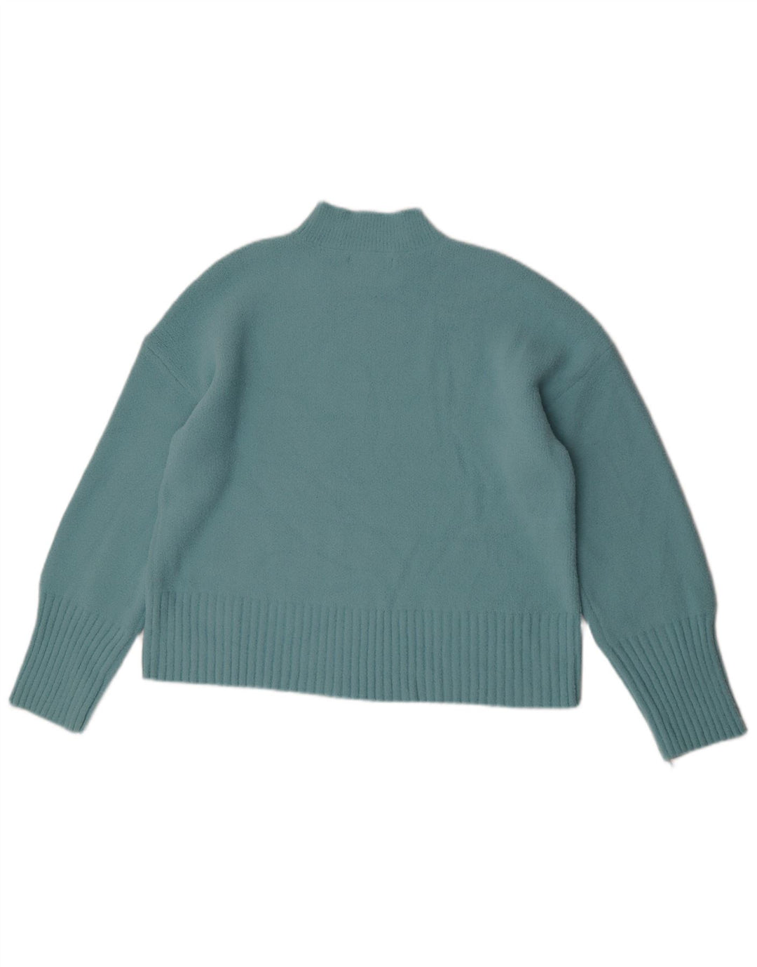 Marks & Spencer Suéter con Cuello Alto para Mujer UK 46 Grande Turquesa