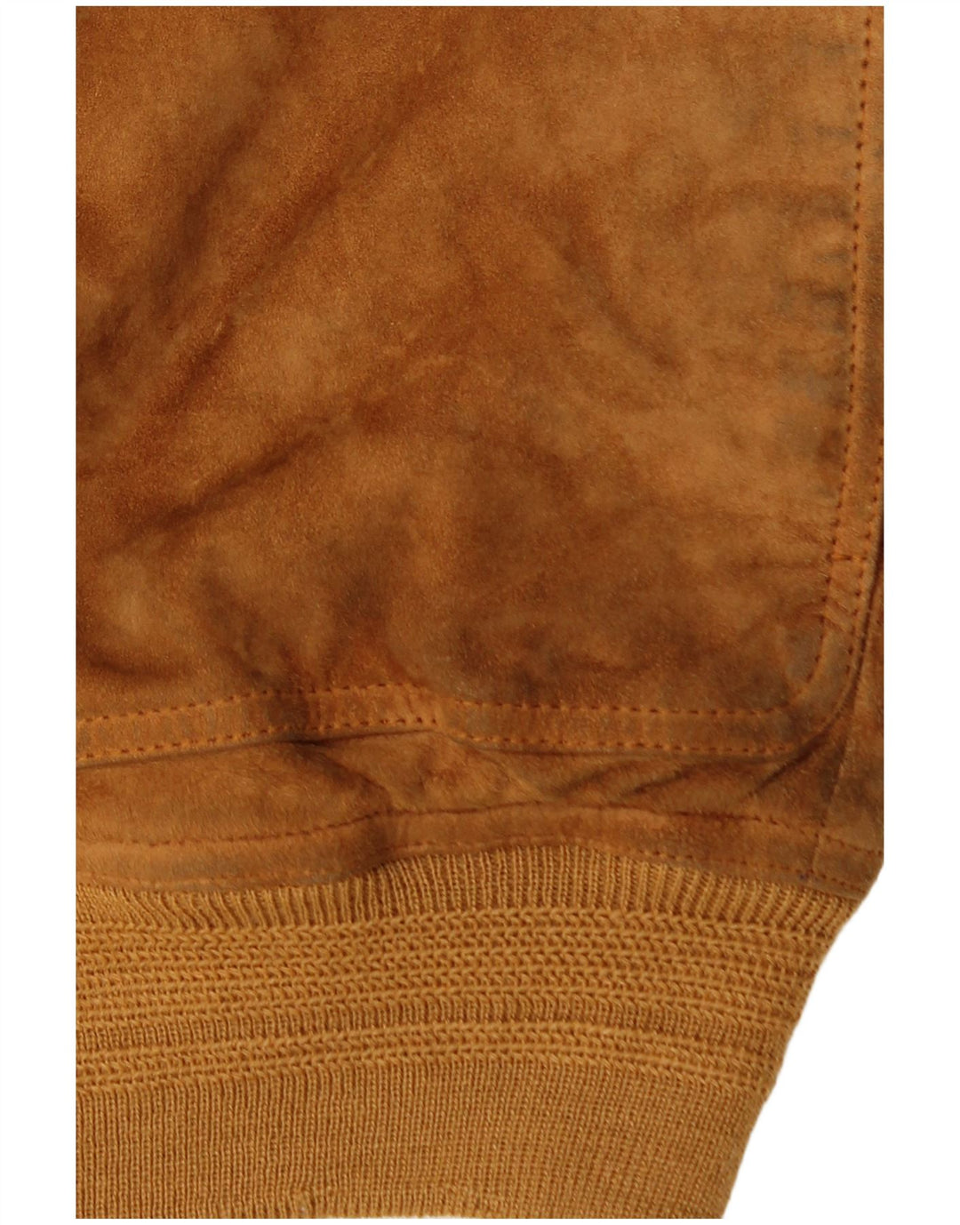 Vintage hombres ante bomber chaqueta Reino Unido 40 marrón grande