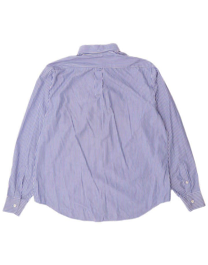 Marina Yachting Camisa Hombre Talla 43 Grande Raya Azul