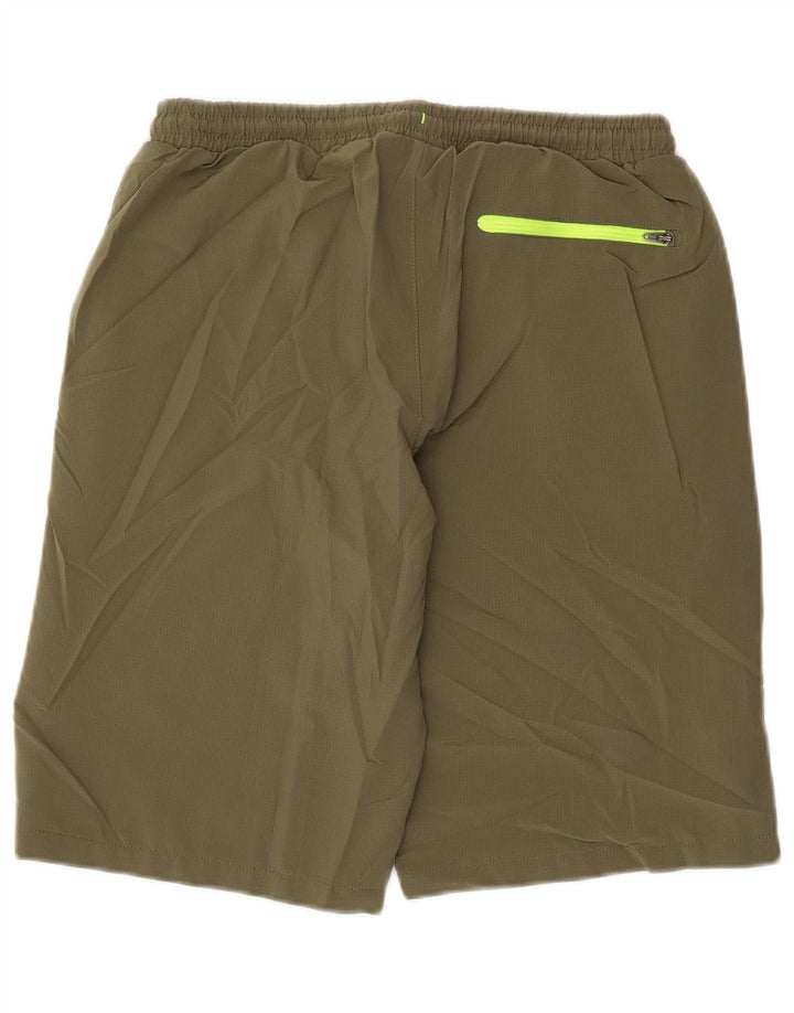 Eddie Bauer Pantalones cortos deportivos para niños 15-16 años XL Caqui Poliéster
