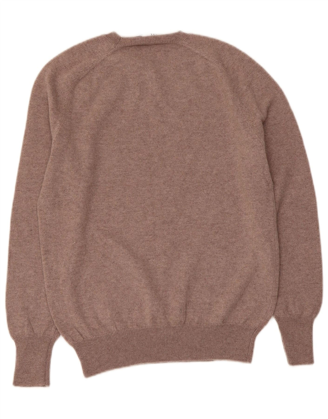 ZARA Jersey de cuello redondo para mujer, talla 40, color marrón medio