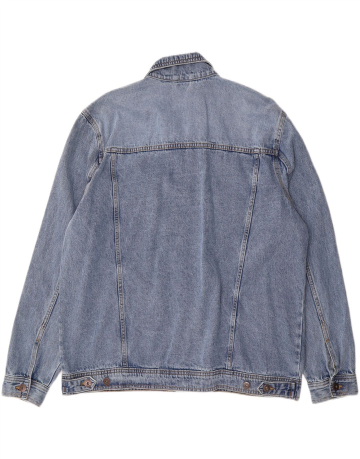 LIVERGY Chaqueta vaquera para hombre UK 46 3XL Algodón azul