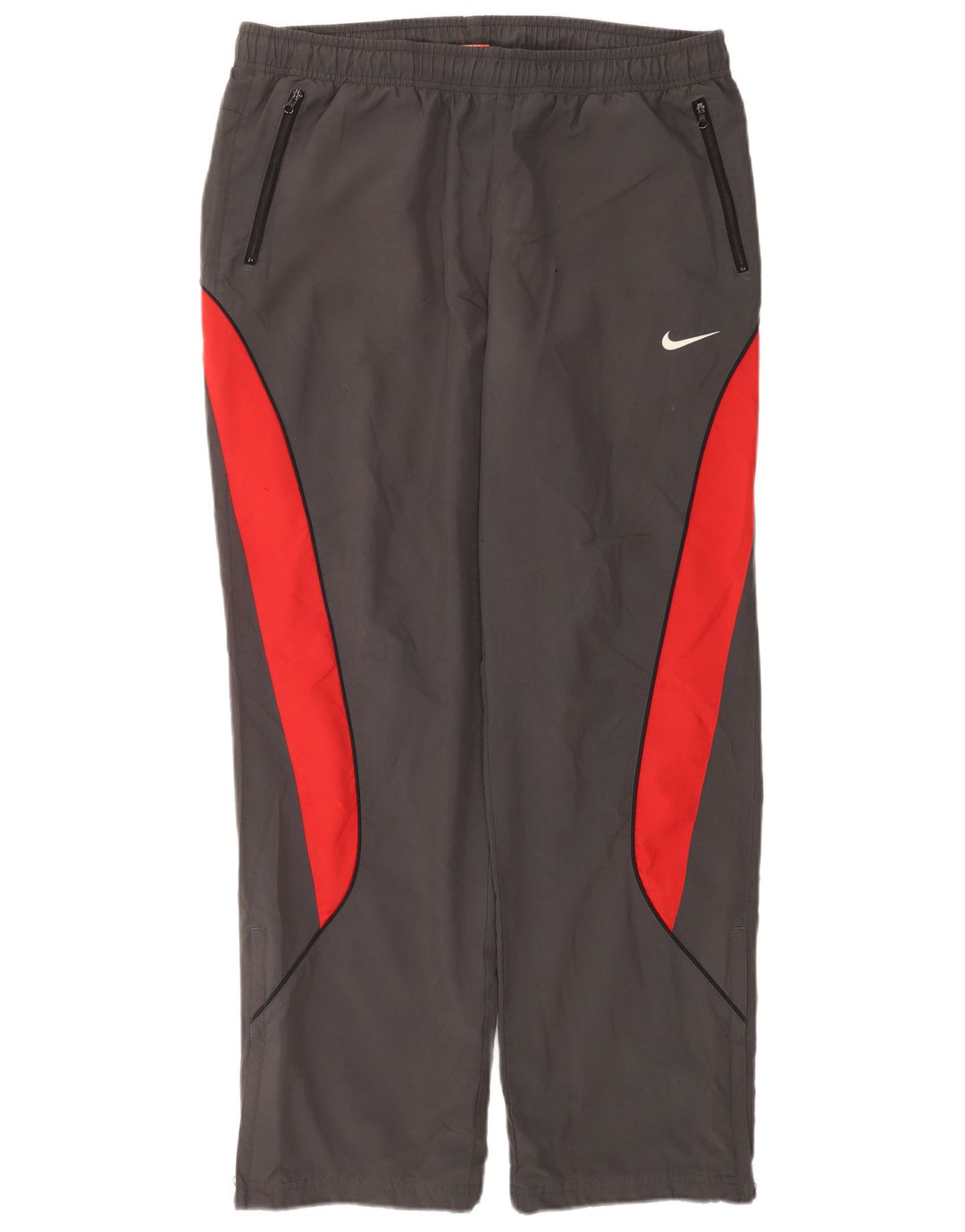 Pantalones de chándal Nike para hombre gris medio color block