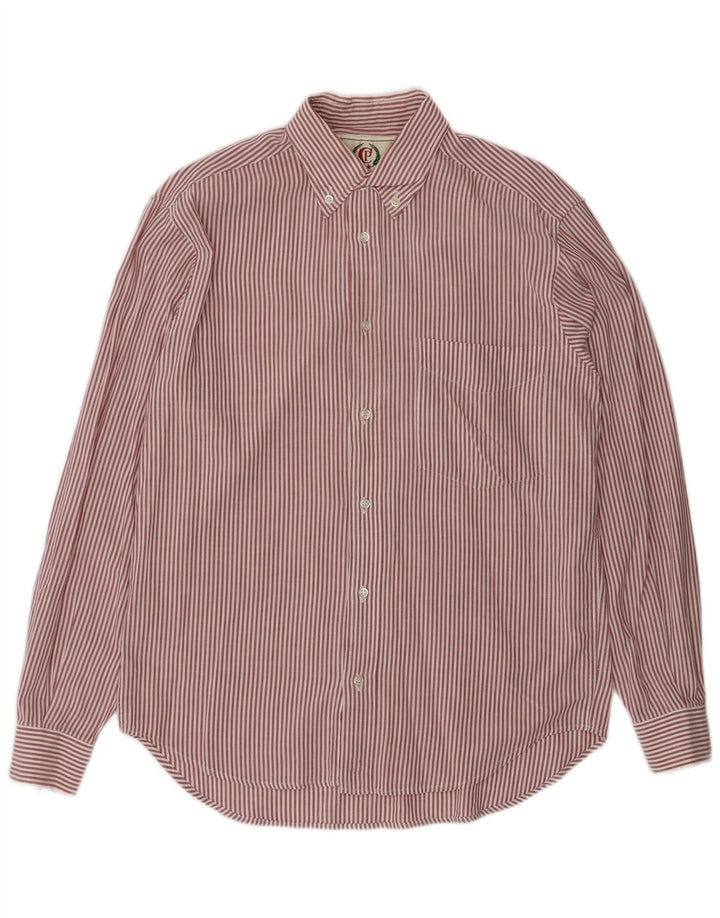 PEROSINO Camisa Hombre Mediana Rayas Rojas