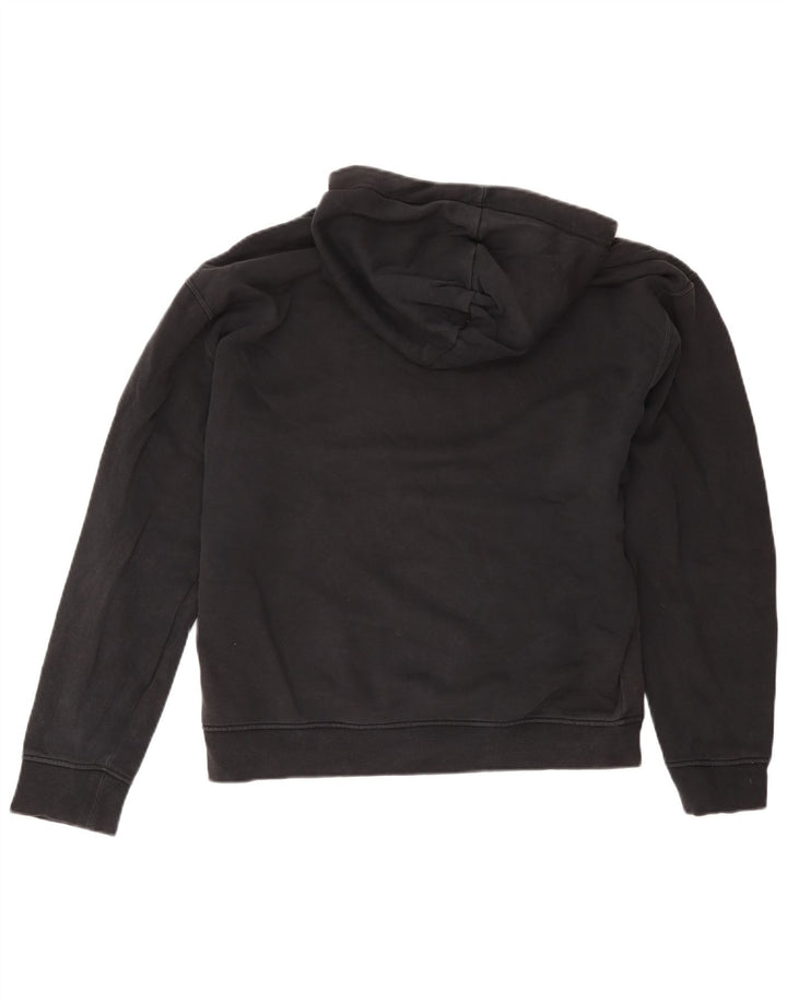 Jordan - Sudadera con capucha para hombre, talla grande, algodón negro