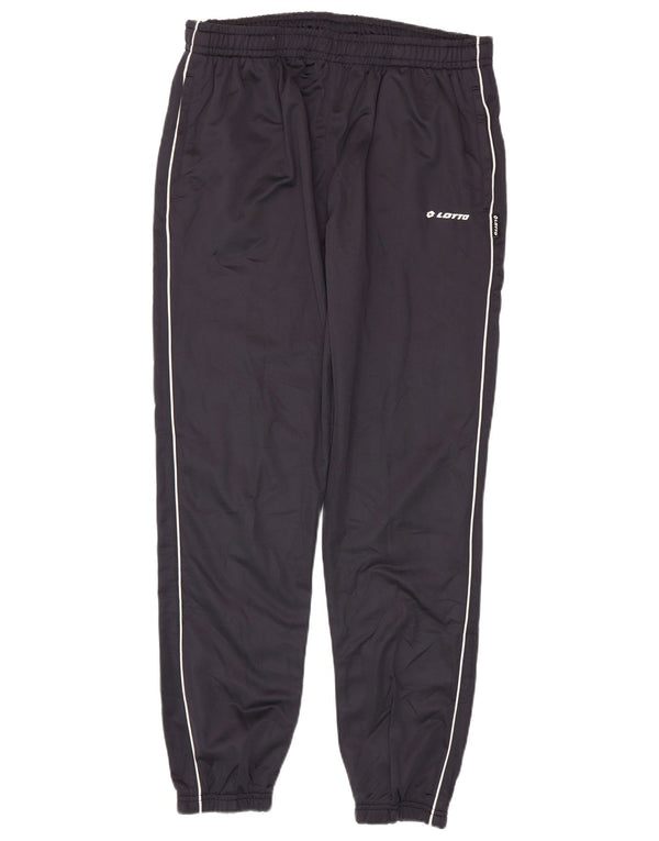 Lotto Mens Tracksuit Trousers Joggers XL Navy Blue Polyester