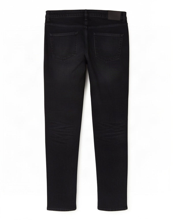 Zara Vaqueros ajustados de cintura alta para mujer EU 40 Medium W30 L30 Algodón negro
