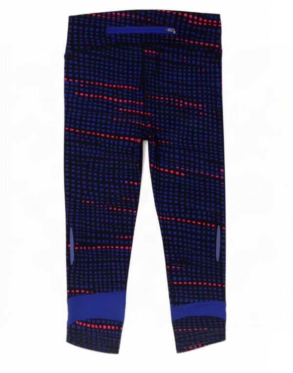 Under Armour Leggings Capri para mujer Reino Unido 12 Rayas azules medianas