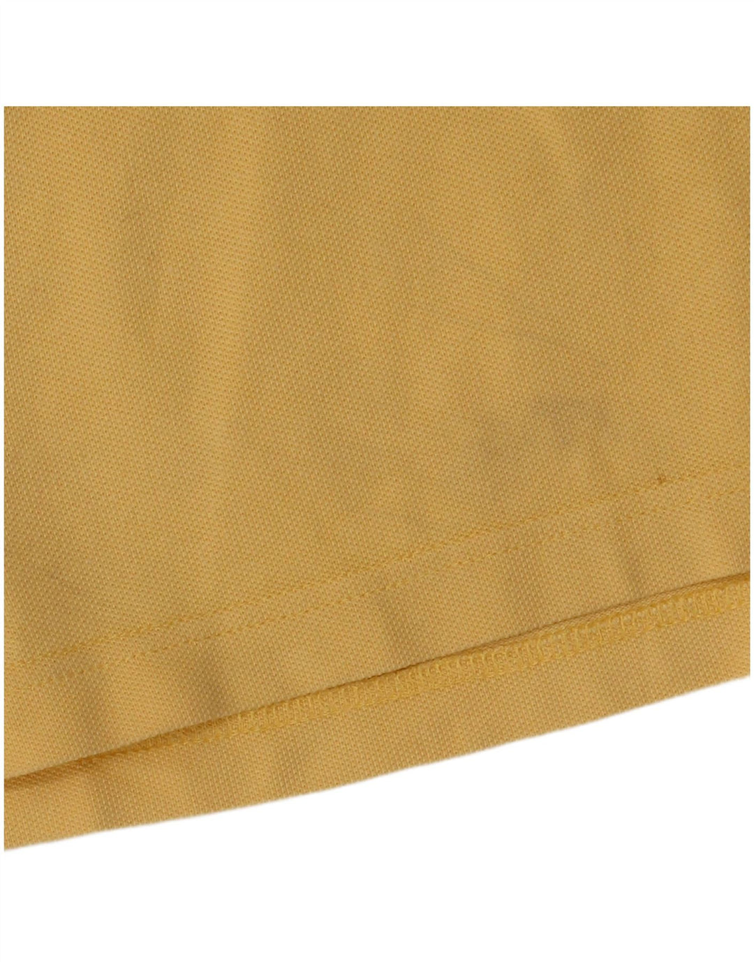 Polo Asics Hombre Algodón Amarillo Medio