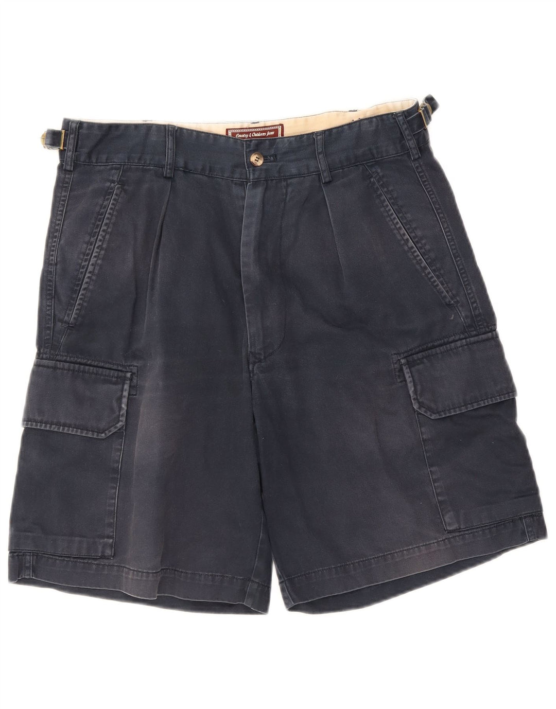 Marlboro Classics Pantalones cortos cargo para hombre EU 48 Medium W32 Azul marino Algodón