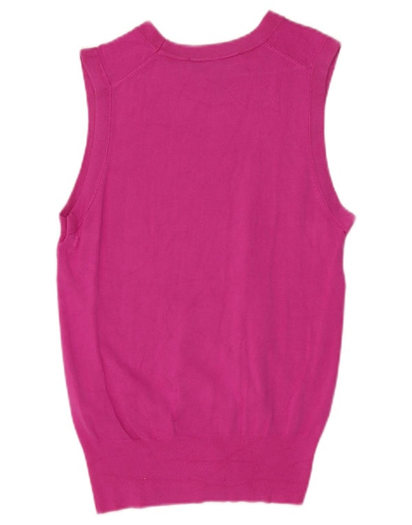 Zara Mujer Chaleco Tank Top UK 8 Small Rosa