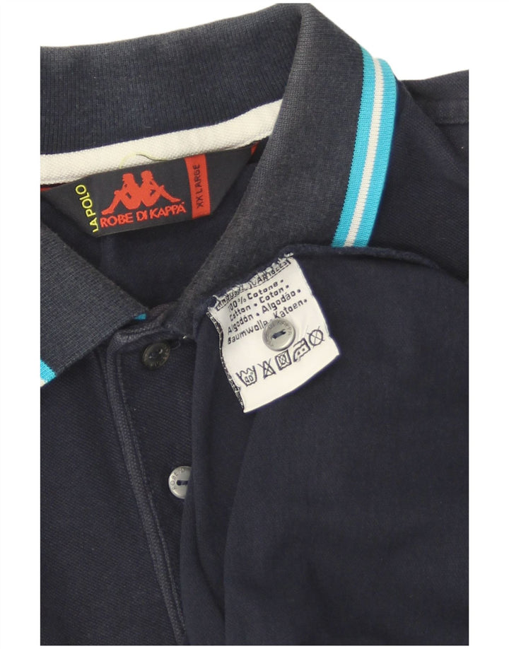 Kappa Polo Hombre 2XL Azul Marino