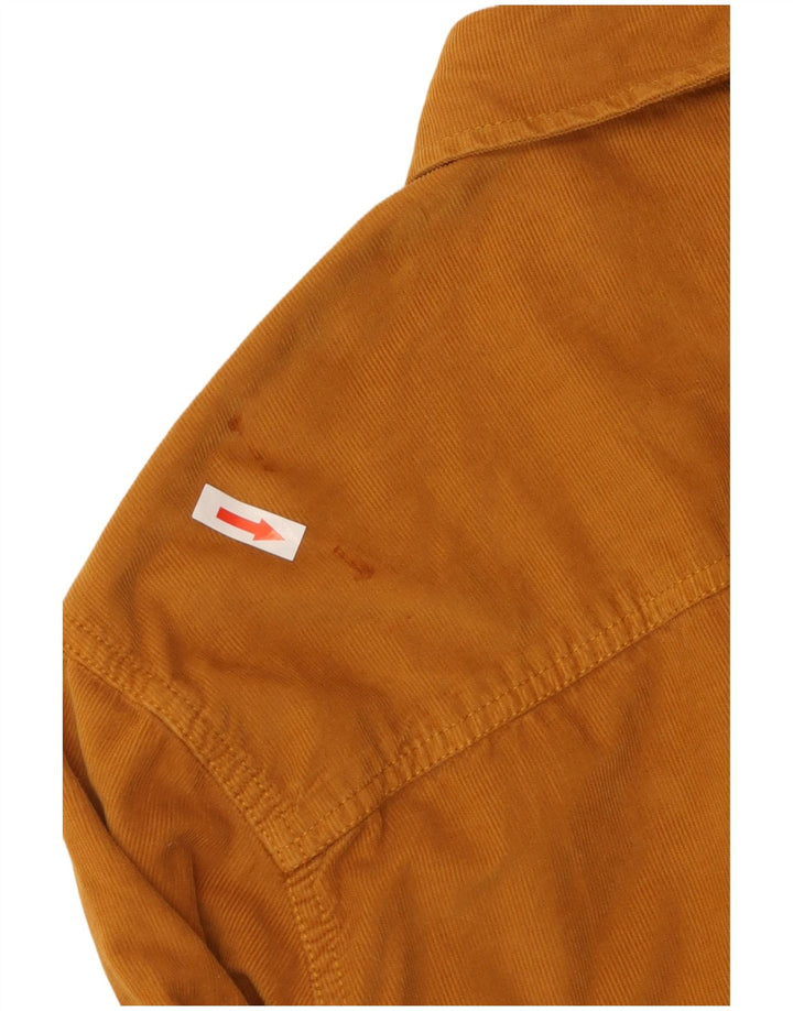 Camisa de pana para hombre Fat Face Algodón beige grande