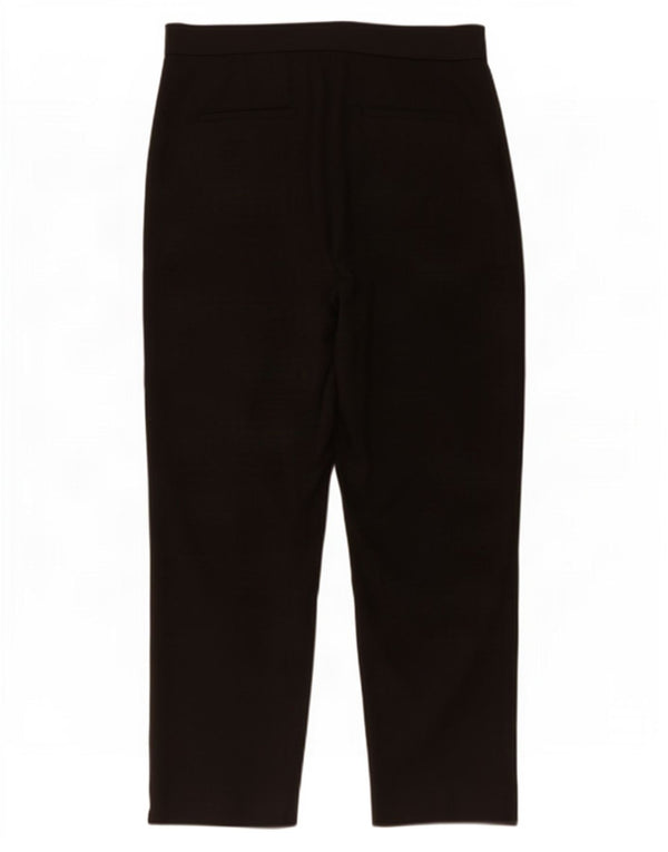 J. Crew Pantalones recortados Kate para mujer US 8 Medium W32 L25 Algodón negro