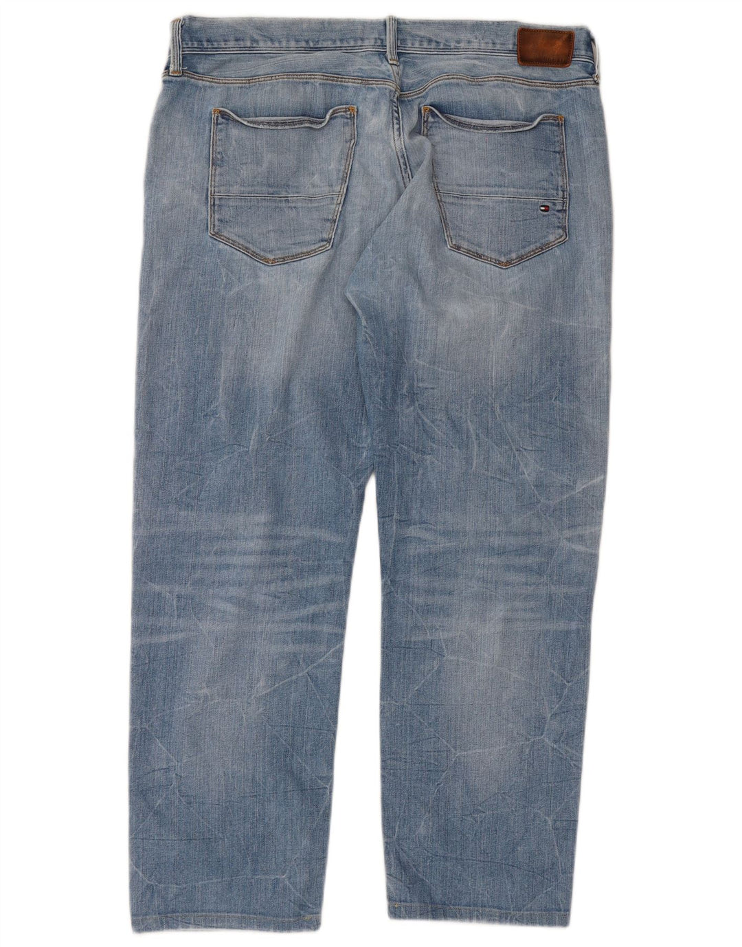 Tommy Hilfiger Vaqueros ajustados Bleecker para hombre W36 L28 Algodón azul