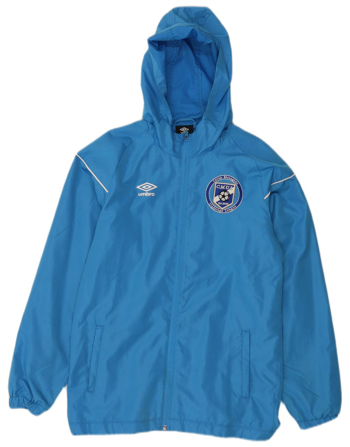 UMBRO Chaqueta de chándal con capucha para niño 13-14 años XL Azul Poliéster