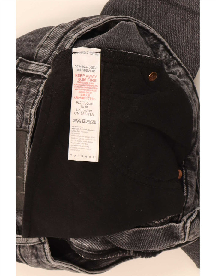 Vaqueros ajustados para mujer Topshop W26 L30 Algodón gris