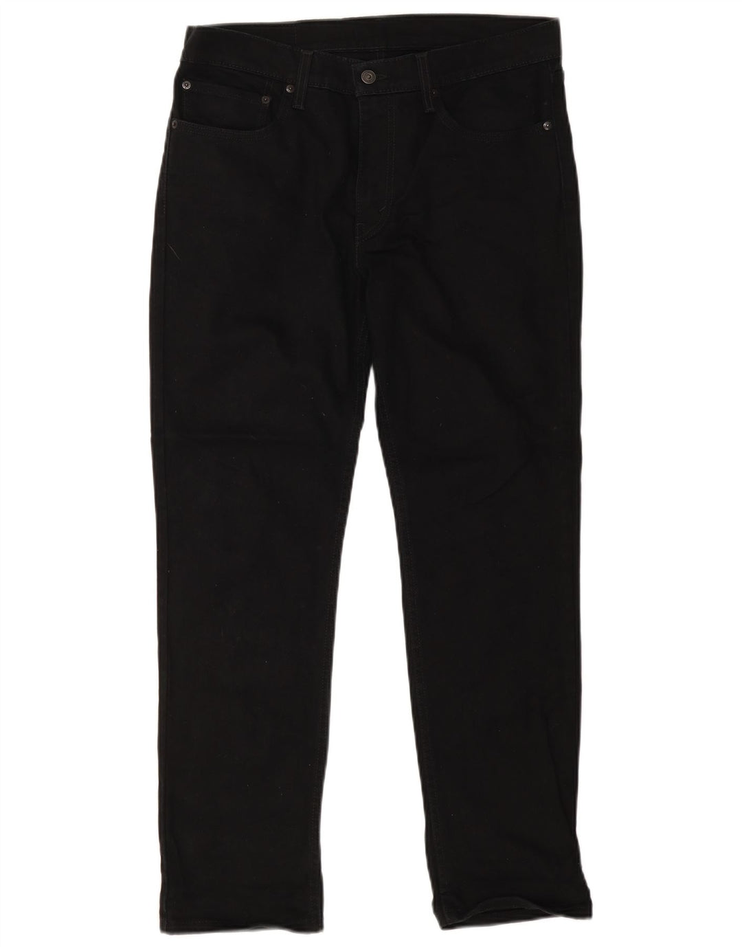 Levi's Hombre 511 Slim Jeans W34 L30 Algodón Negro