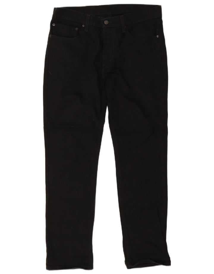 Levi's Hombre 511 Slim Jeans W34 L30 Algodón Negro