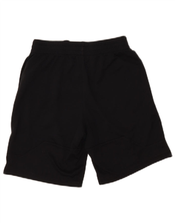 NIKE Pantalones cortos deportivos con gráfico para niños 7-8 años Negro Poliéster