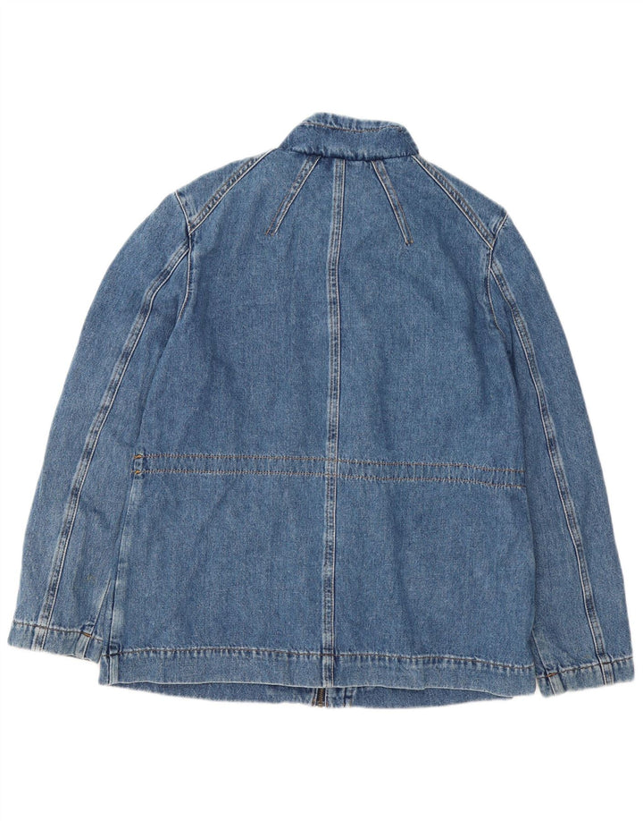 White Stuff Chaqueta Vaquera para Mujer UK 42 Algodón Azul Medio