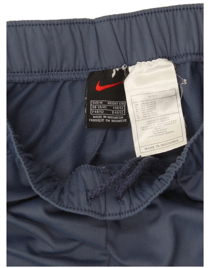 Nike Pantalones de chándal gráficos para hombre UK 39/41 Azul medio Poliéster