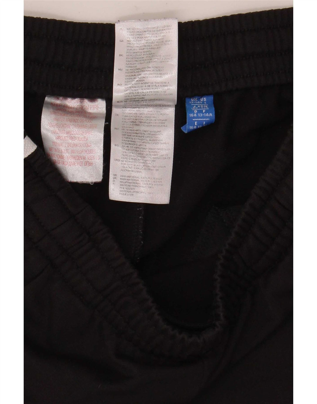 Adidas Pantalón corto deportivo para niño 13-14 años Negro Poliéster