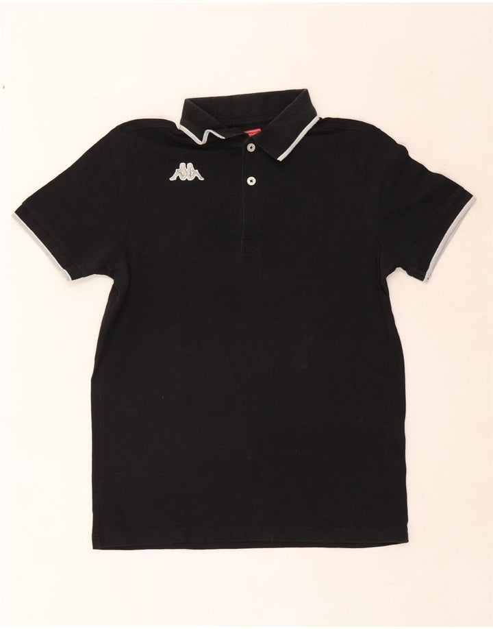 Kappa Polo Hombre Small Algodón A Rayas Negro