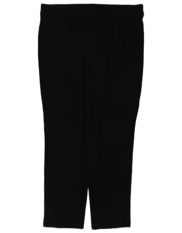 Marks & Spencer Pantalones casuales cortos para mujer UK 14 Large W34 L25 Azul marino