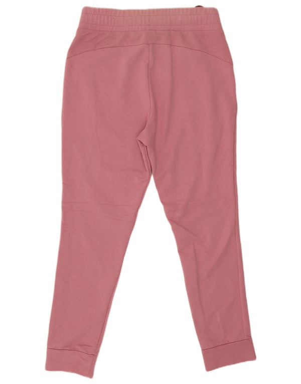 Puma Mujer Gráfico Chándal Pantalones Joggers UK 6 XS Rosa
